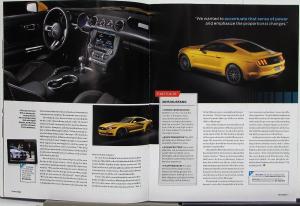 2015 Mustang My Ford Magazine Spring 2014 Issue Plus Articles Other Vehicles