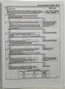 1995 Oldsmobile Cutlass and Century Service Shop Manual Set Vol 1-2 & ABS Update