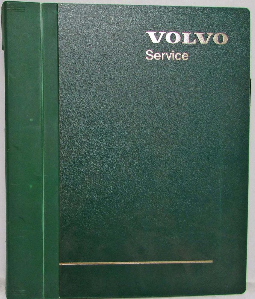 1979-1986 Volvo 200 Service Shop Repair Manuals - 2 20-29 Diesel Engines