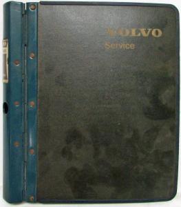 1983-1992 Volvo 700/900 Service Shop Repair Manuals - 8 Body Interior & SRS