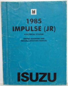 1985 Isuzu Impulse Electrical System Wiring Diagrams & Trouble Shooting Manual