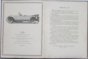 1915 Locomobile Book Model 38 48 Limo Berline Landaulet Specs Hdbd Sales Catalog