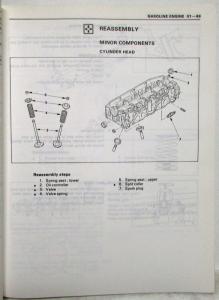 1985 Isuzu I-Mark JT Service Shop Repair Manual