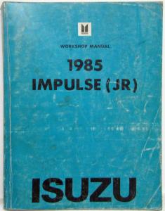 1985 Isuzu Impulse Service Shop Repair Manual