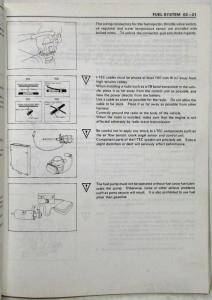 1985 Isuzu Impulse Service Shop Repair Manual