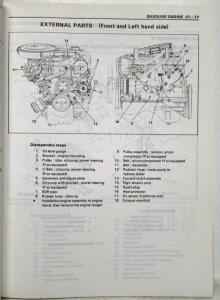1985 Isuzu Trooper II Service Shop Repair Manual