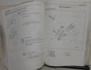 1987 Isuzu Impulse Service Shop Repair Manual Original