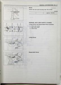 1988 Isuzu Pickup Service Shop Repair Manual
