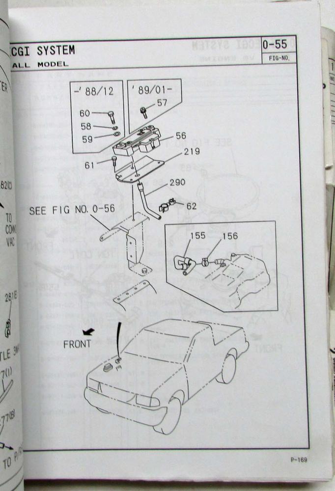 19881995 Isuzu Pickup Parts Catalog Book July 1996