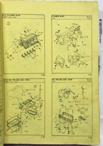1988-1995 Isuzu Pickup Parts Catalog Book - July 1996