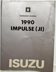 1990 Isuzu Impulse Service Shop Repair Manual