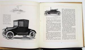 1915 Maxwell Touring Town Roadster Cabriolet Sales Brochure Catalog Original