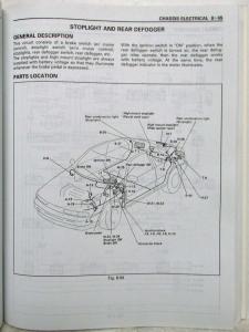 1991 Isuzu Stylus Service Shop Repair Manual