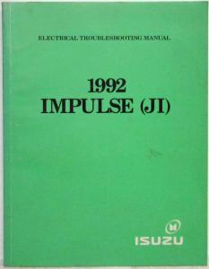1992 Isuzu Impulse Electrical Troubleshooting Manual