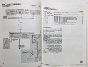 1992 Isuzu Impulse Electrical Troubleshooting Manual
