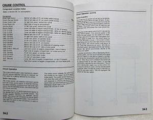 1992/1993 Isuzu Stylus Electrical Troubleshooting Manual