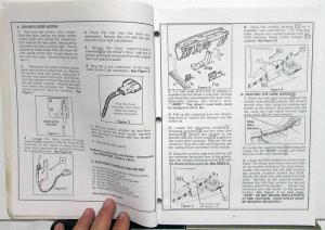 1994-1995 Isuzu Security System/Keyless Entry Technical Manual