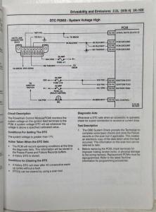 1996 Isuzu Hombre Driveability Emissions and Electrical Diagnosis Manual