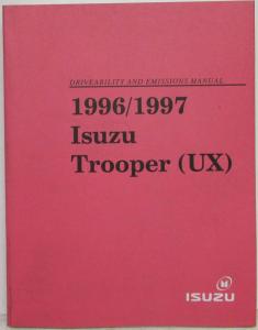 1996-1997 Isuzu Trooper Driveability and Emissions Manual