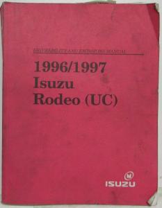 1996-1997 Isuzu Rodeo Driveability and Emissions Manual