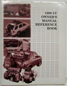 1998 Isuzu LV Owners Manual Reference Book - Rodeo Trooper Hombre Oasis Amigo