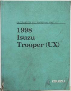 1998 Isuzu Trooper Driveability and Emissions Manual