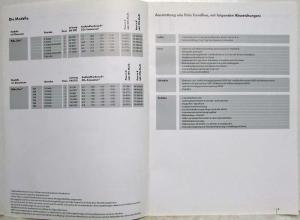 2007 Volkswagen VW The Polo Tour Sales Brochures - German Text