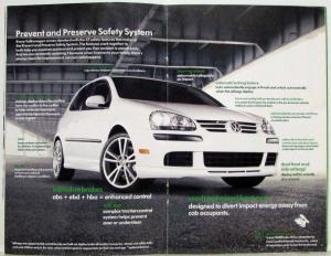 2008 Volkswagen VW Rabbit Sales Brochure Booklet