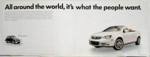 2009 Volkswagen VW Eos Sales Brochure