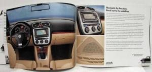 2009 Volkswagen VW Eos Sales Brochure