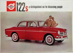 1960 Volvo 122S Spec Sheet for Discerning People