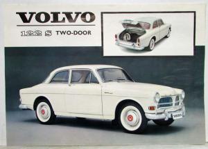 1962 Volvo 122S Two-Door Spec Sheet