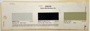 1964 Volvo Paint Chips