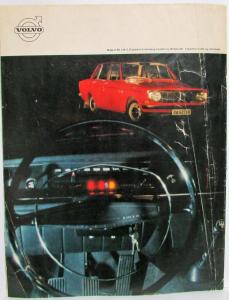 1967 Volvo 144S Series Sales Brochure