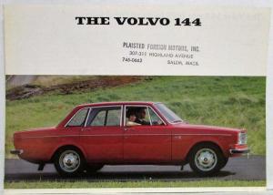 1967 Volvo 144 Sales Folder