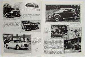 1968 Volvo Car History Magazine Article Reprint