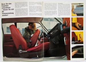1968 Volvo 142 und 144 Sales Brochure - German Text