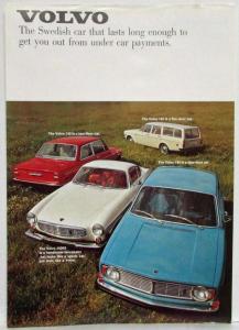 1969 Volvo Spec Sheet - Long Lasting - 142S 144S 145S 1800S