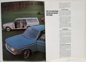 1969 Volvo 140 Series Which One You Buy Depends on How Many Doors Sales Brochure