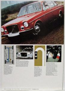 1969 Volvo 164 Tri-fold Sales Brochure