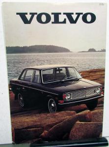 1970 Volvo 140 Series 164 1800E Folder Sales Brochure