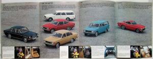 1971 Volvo 142 144 145 164 1800E Folder Sales Brochure