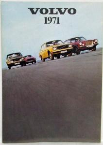 1971 Volvo Sales Folder/Brochure - 142 144 145 164 1800E - French Text