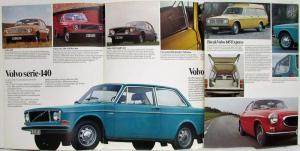 1971 Volvo Sales Folder/Brochure - 142 144 145 164 1800E - French Text