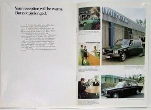 1972 Volvo European Delivery Sales Brochure