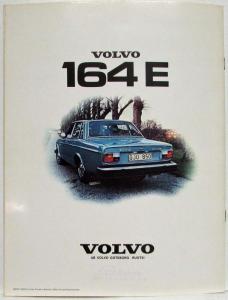 1974 Volvo 164E Sales Brochure - Finnish Text