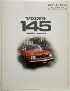 1974 Volvo 145 Station Wagon Sales Tri-Fold Brochure