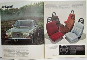 1975 Volvo Full Line Sales Tri-Fold Brochure