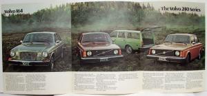 1975 Volvo Full Line Sales Tri-Fold Brochure