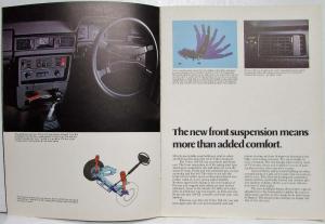 1975 Volvo 264 Sales Brochure with Variations Spec Sheet - Australian Market